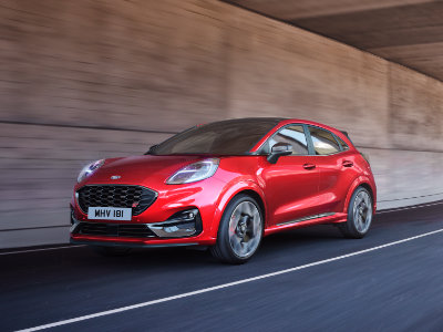 Neuer Ford Puma ST in rot
