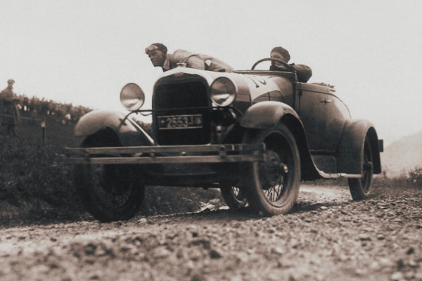 Thomas Willy bei Bernrennen