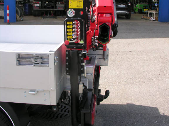 Ford Transit mit Kran