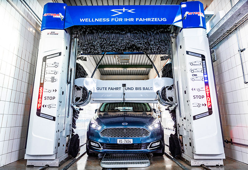 Waschstrasse" Waschstrasse Garage St. Christophe AG