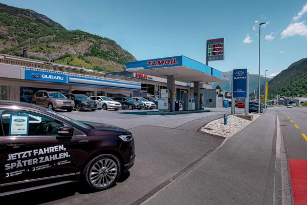 Bild der Garage wie sie heute aussieht