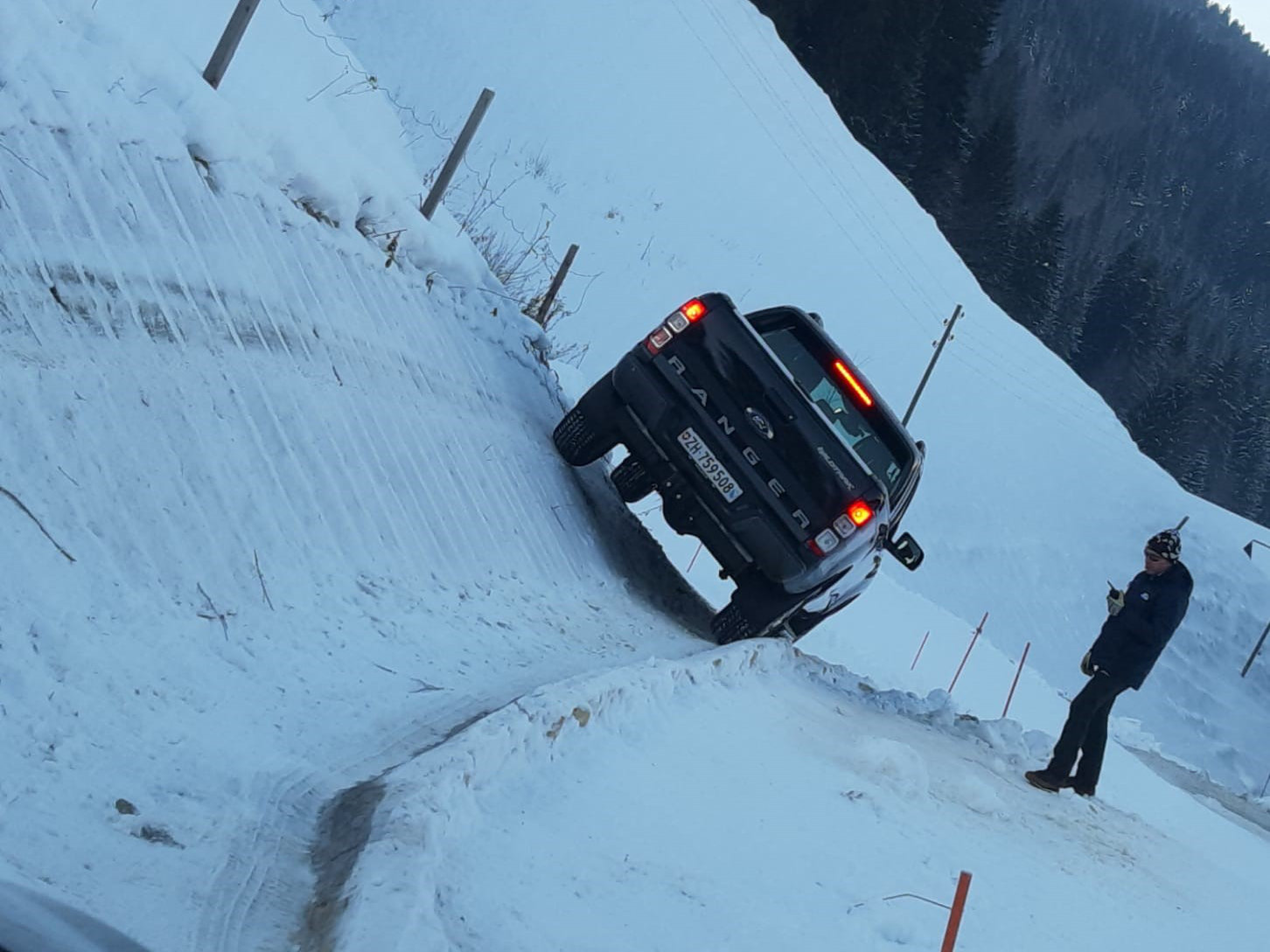 Schaub AG Ford Winterfahrtraining Gstaad