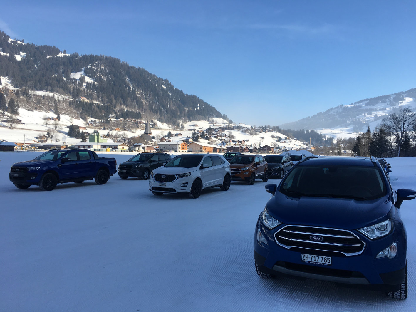 Schaub AG Ford Winterfahrtraining Gstaad