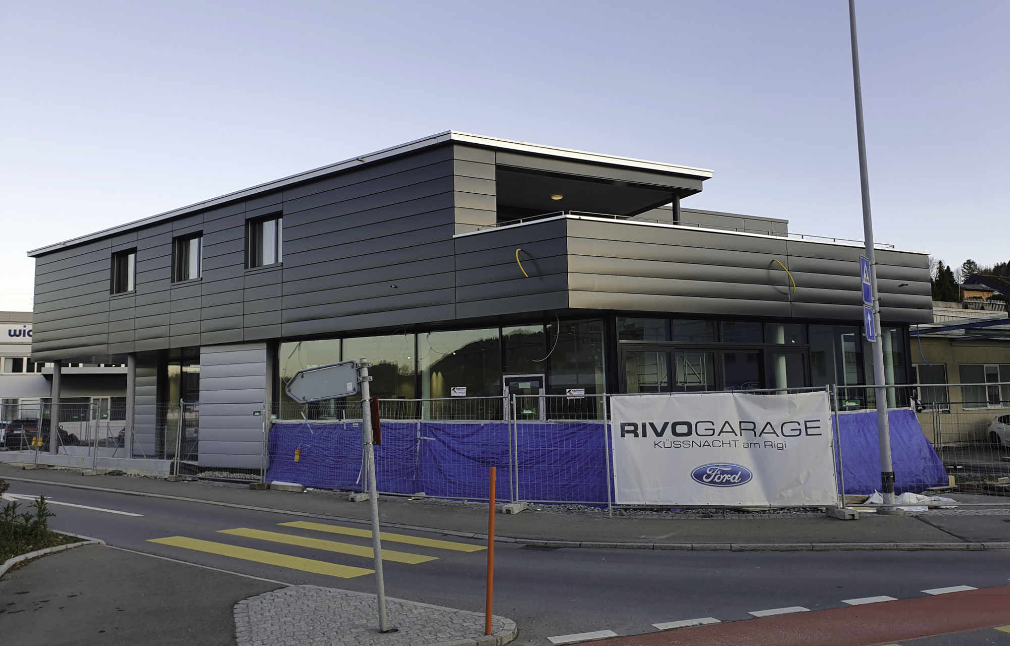 Rivo Garage Erweiterungsbau