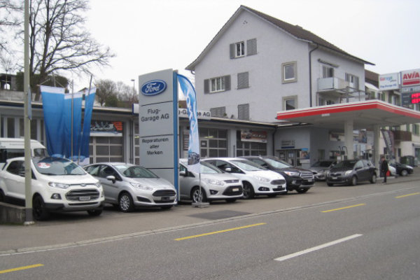 Flug-Garage Betrieb in Bassersdorf