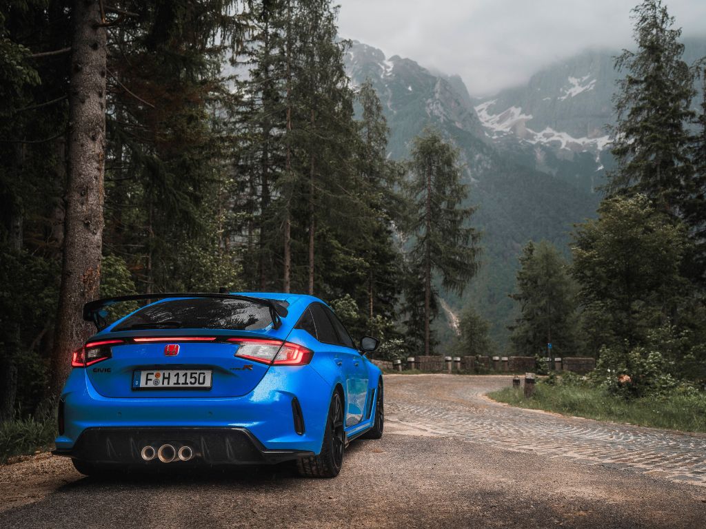 Honda Civic Vršič-Pass