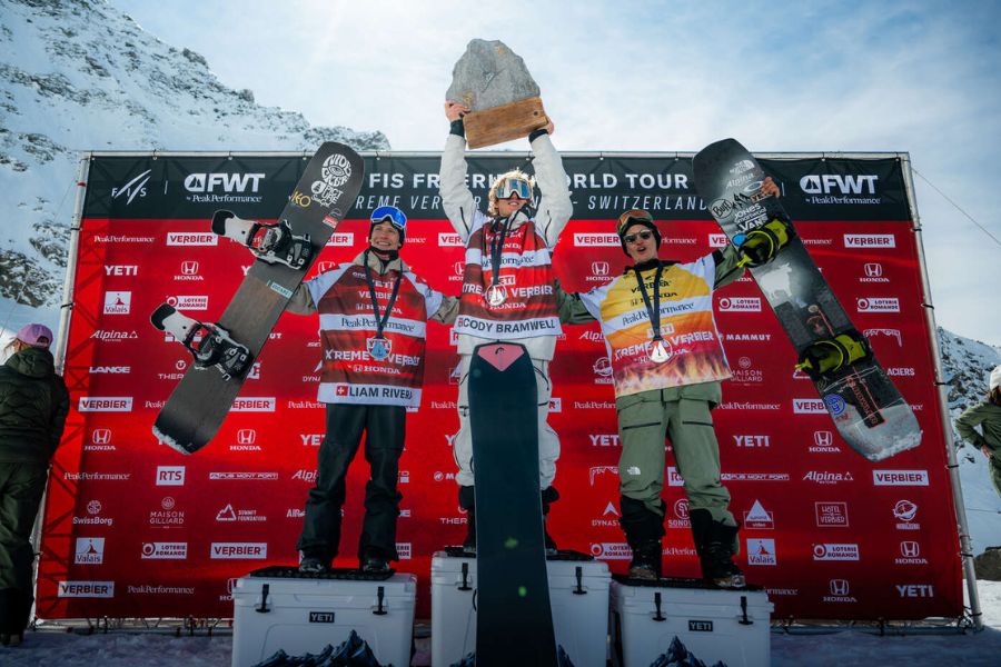 Podium Xtreme Verbier