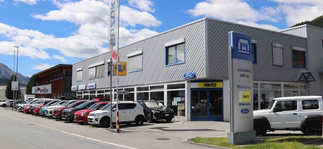 Automobile Palü AG Bild der Ford Garage Palü in Samedan