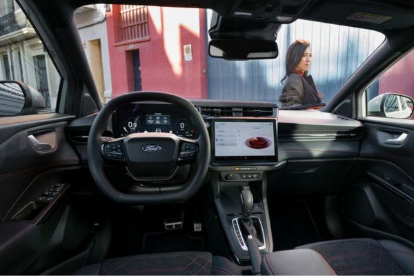 Interior des Ford Puma Black Edition