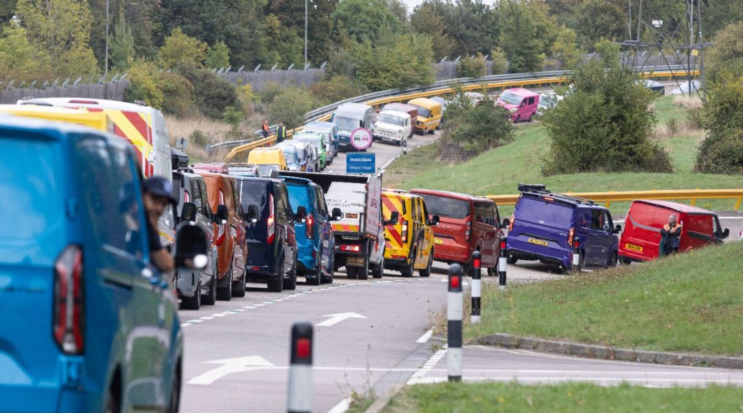 La plus longue parade de camionnettes au monde photographiée sur place