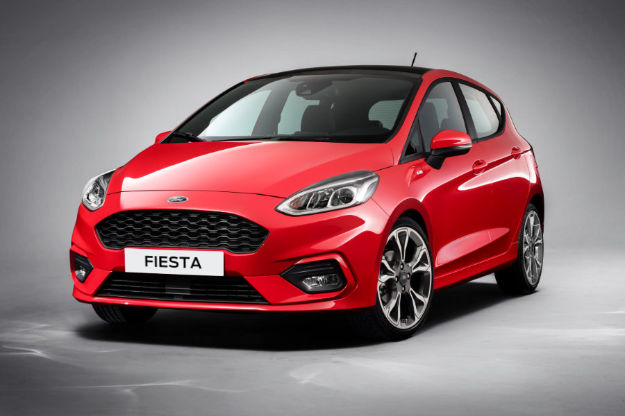 Zcela nový Ford Fiesta ST-Line - Červená Race Zcela nový Ford Fiesta ST-Line - Červená Race