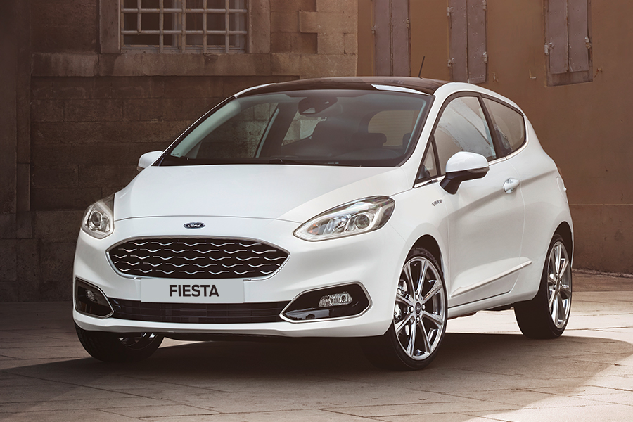 Zcela nový Ford Fiesta Vignale - Bílá Frozen Zcela nový Ford Fiesta Vignale - Bílá Frozen