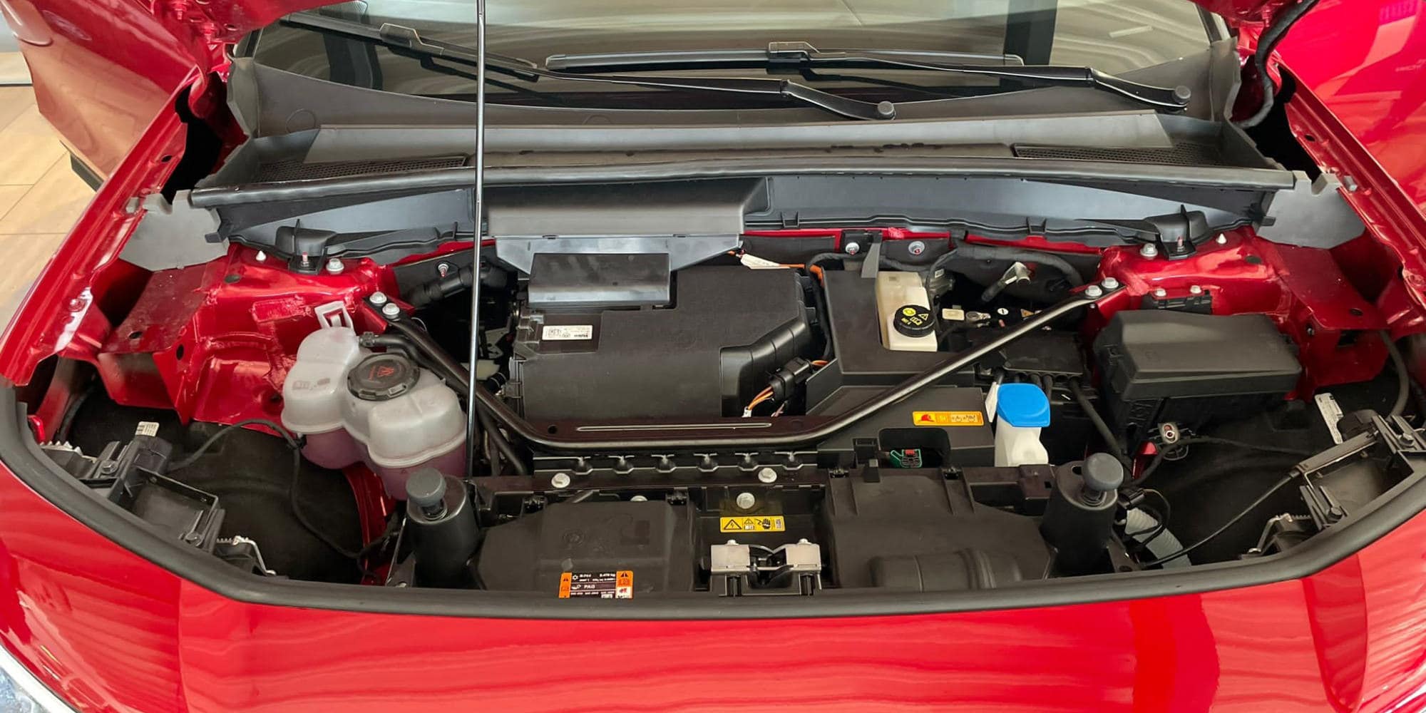 Ford Explorer motor Billede af Ford Explorer motor