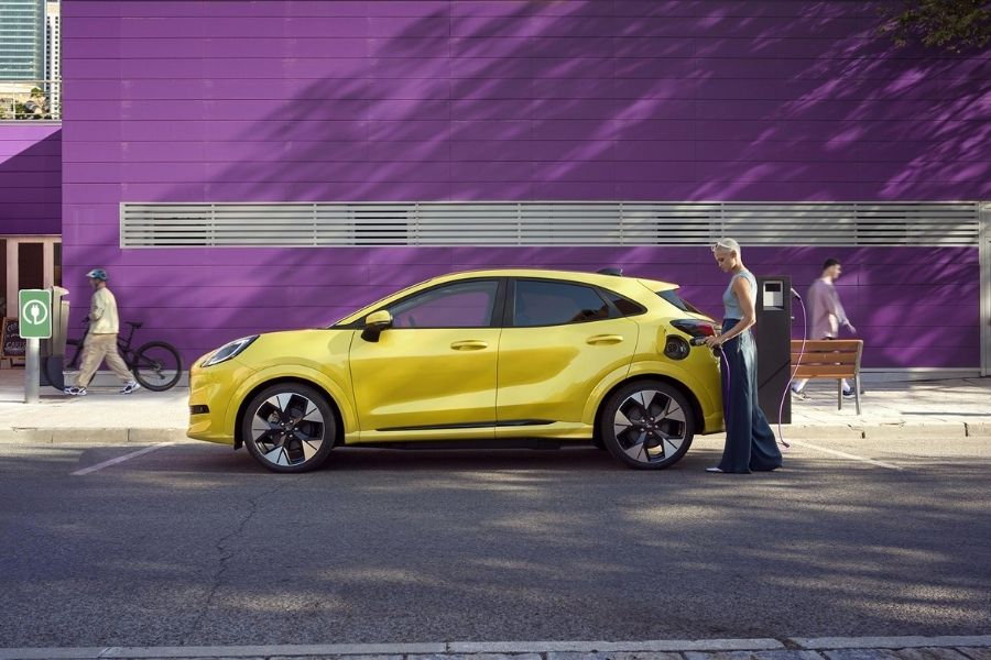 billede af nye ford puma elbil