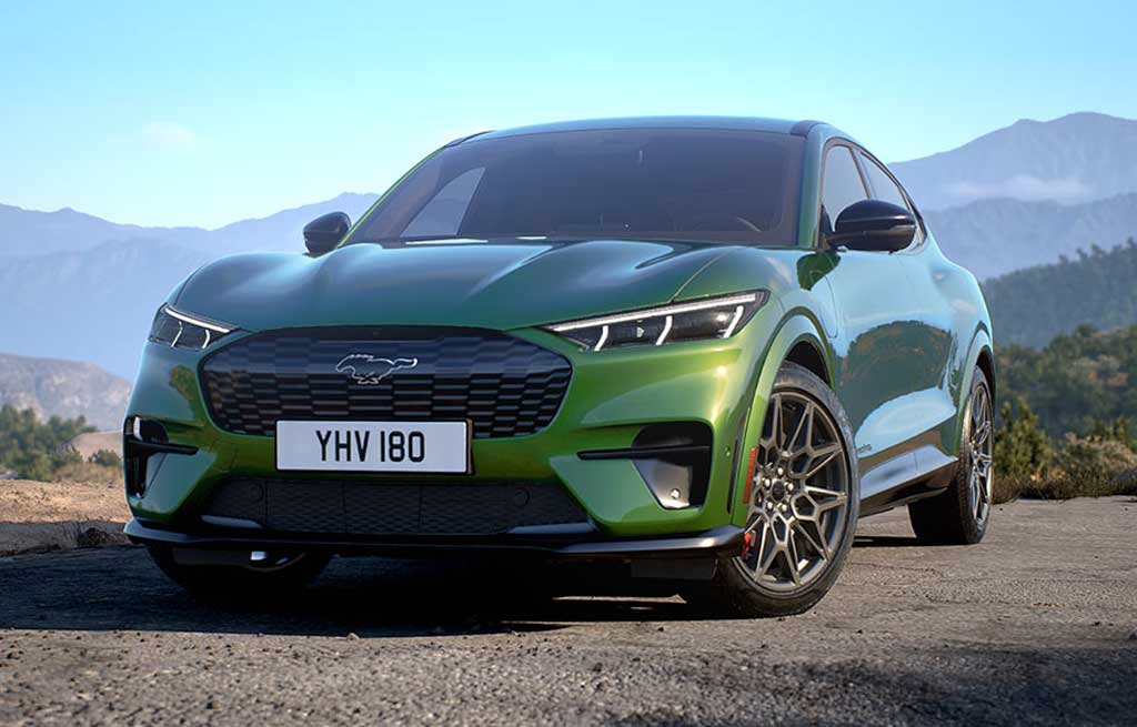 Mach-E Eruption Green ford mustang mach-e grøn