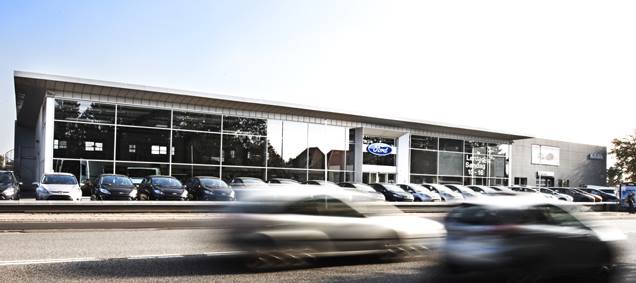 Indkilde Auto Ford billede af indkilde auto facade