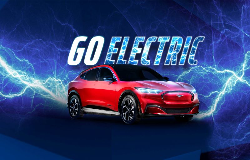 GO ELECTRIC Ford Mustang Mach-E 
