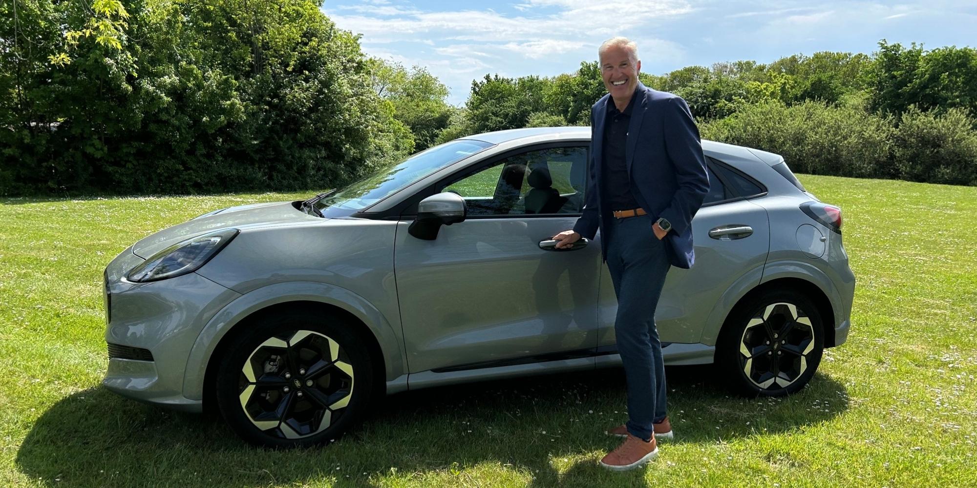 Frank Skjærbæk Pedersen foran Puma Gen-E