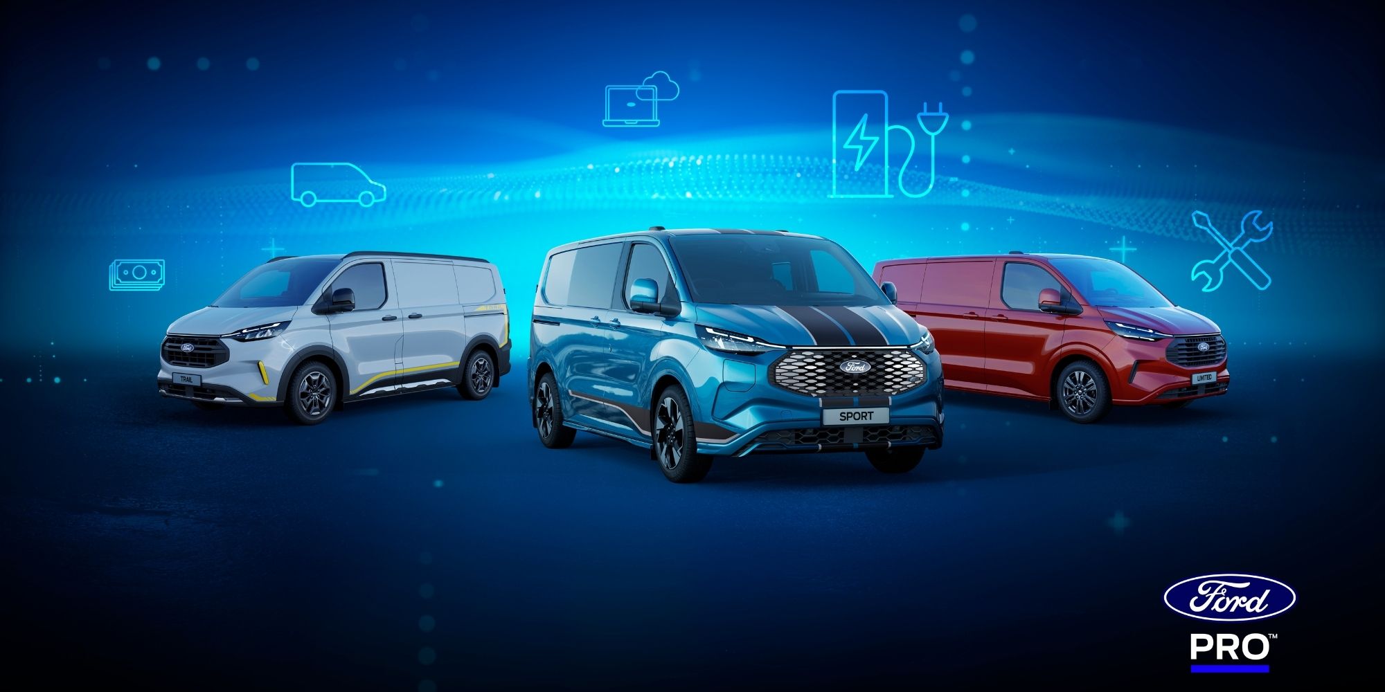 billede af ford transit elvarebiler