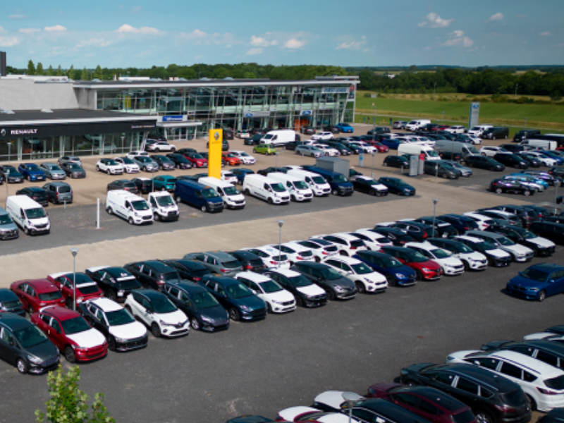 billede af ford kolding facade