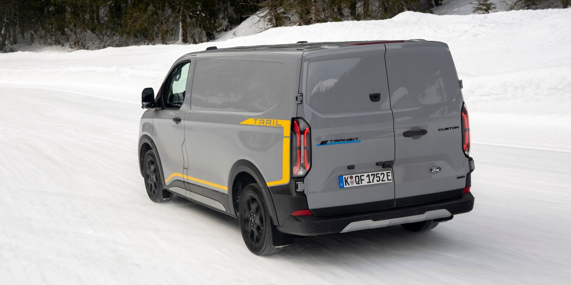 E-Transit Custom trail