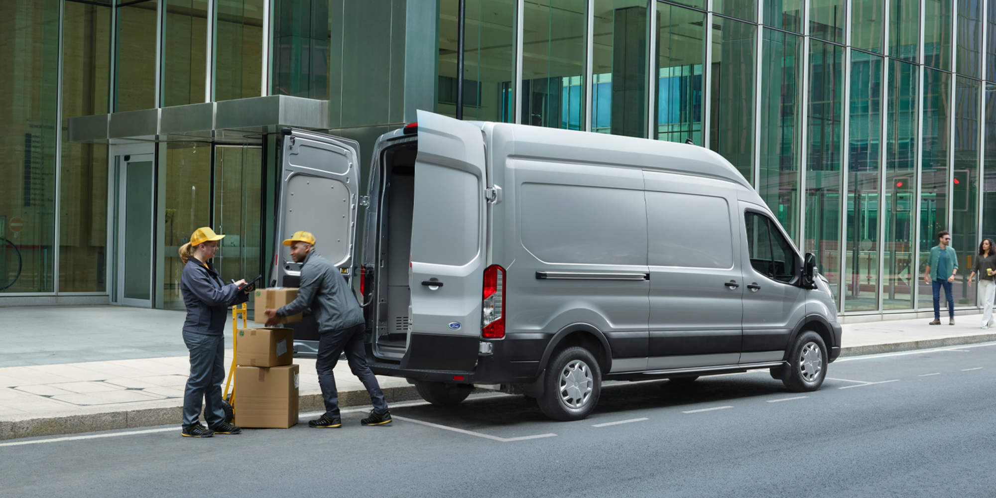 Ford Transit delivery assist teknologi