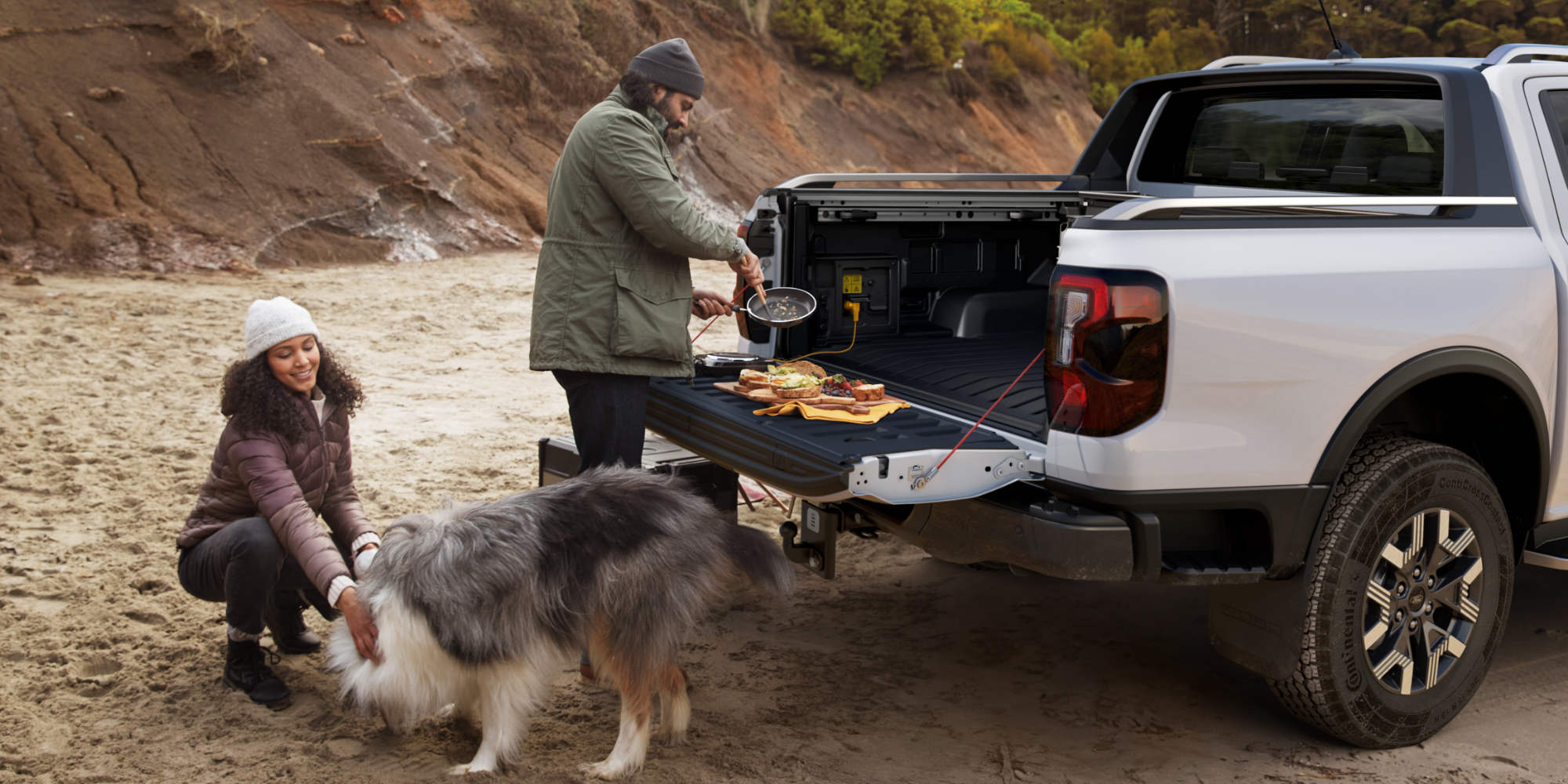 Ford Ranger Plug-in Hybrid strøm til madlavning