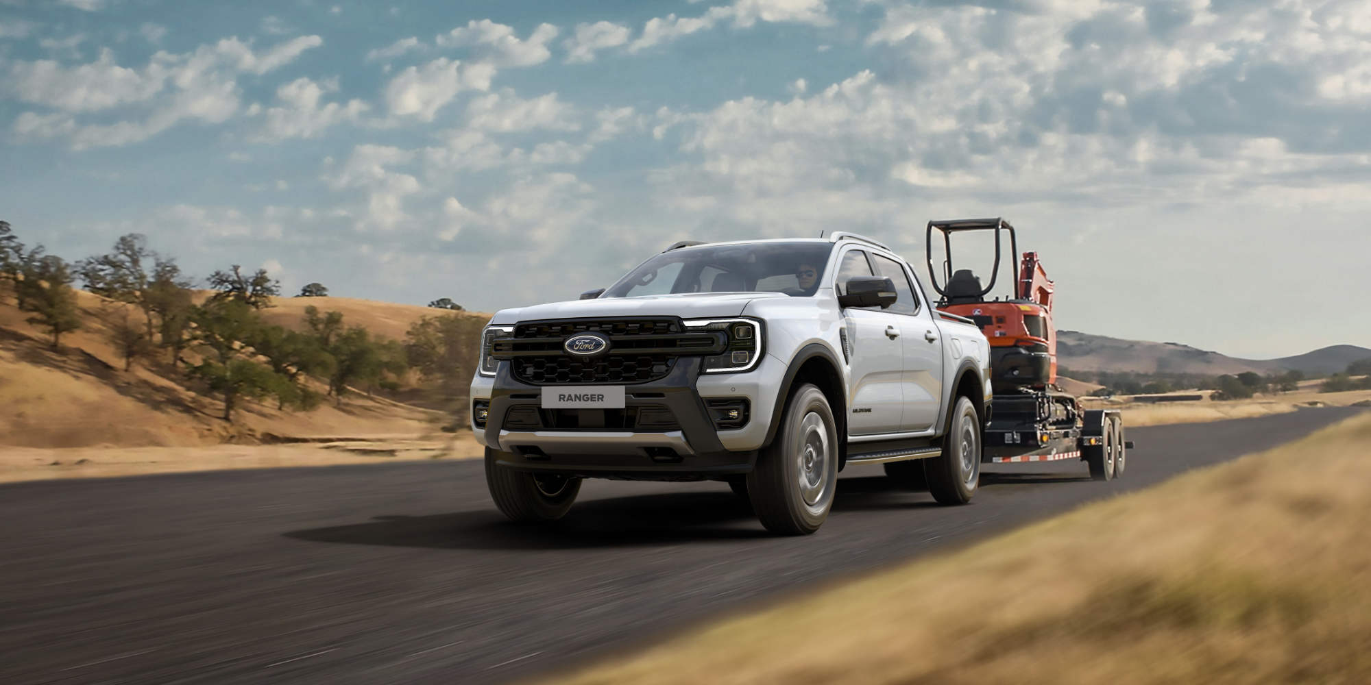 Ford Ranger PHEV med træk