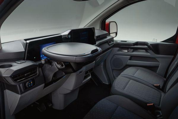 Transit Custom interior