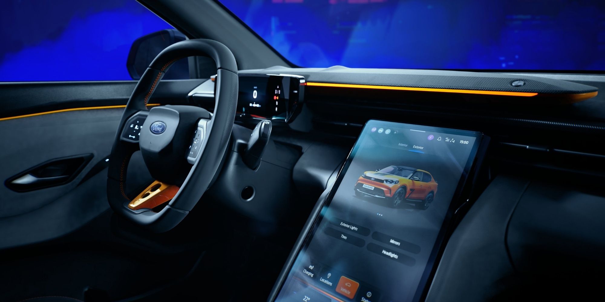 Ford Capri interiør Ford Capri interiør