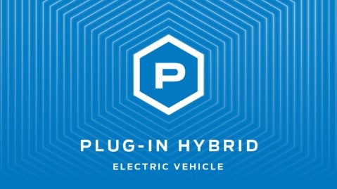 Plug-in hybrid logo