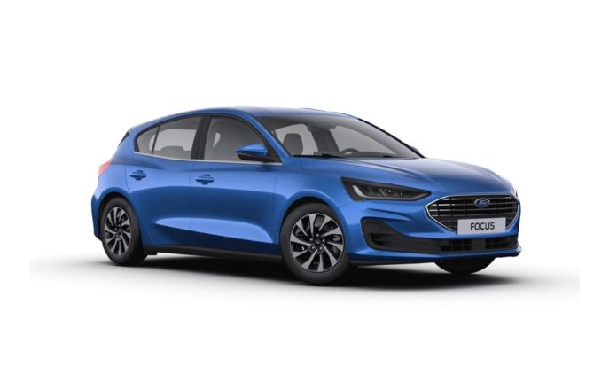 Sininen Ford Focus