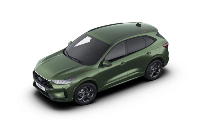 Vihreä Ford Kuga