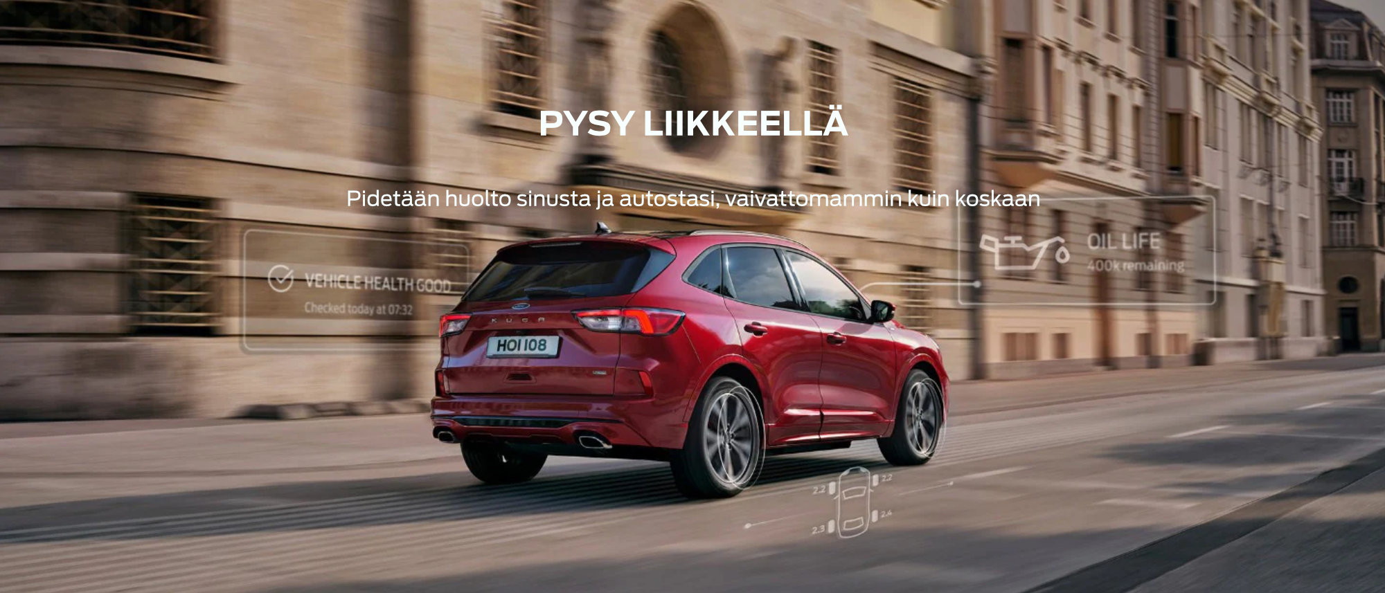 Ford Kuga tiellä