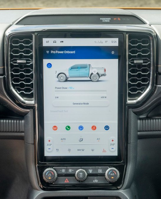 Ranger Phev näyttö