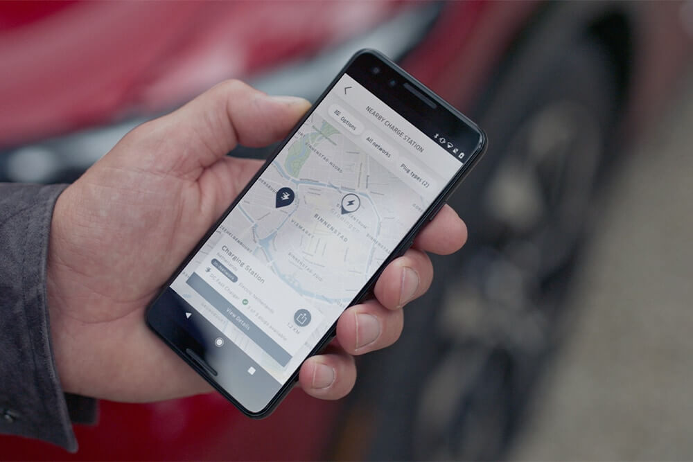 Application FordPass™ portable en main