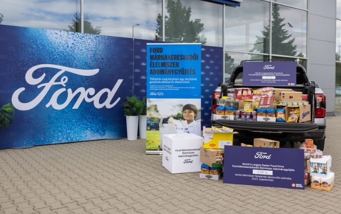 Ford élelmiszer adomány