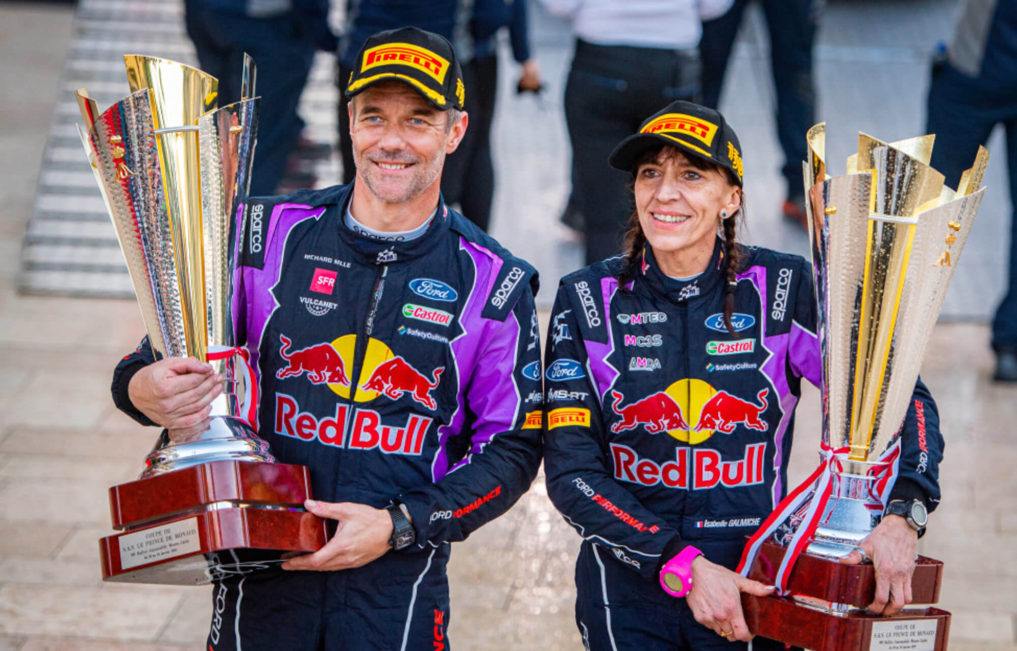 Sébastien Loeb és Isabelle Galmiche