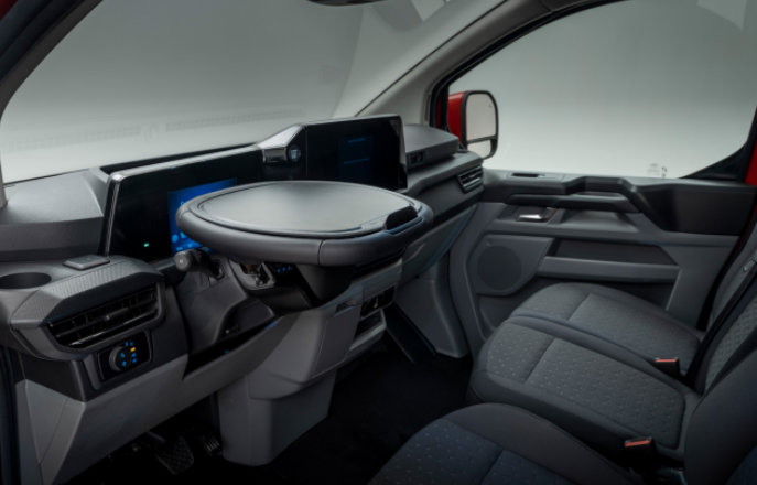 2024 Ford transit custom interior