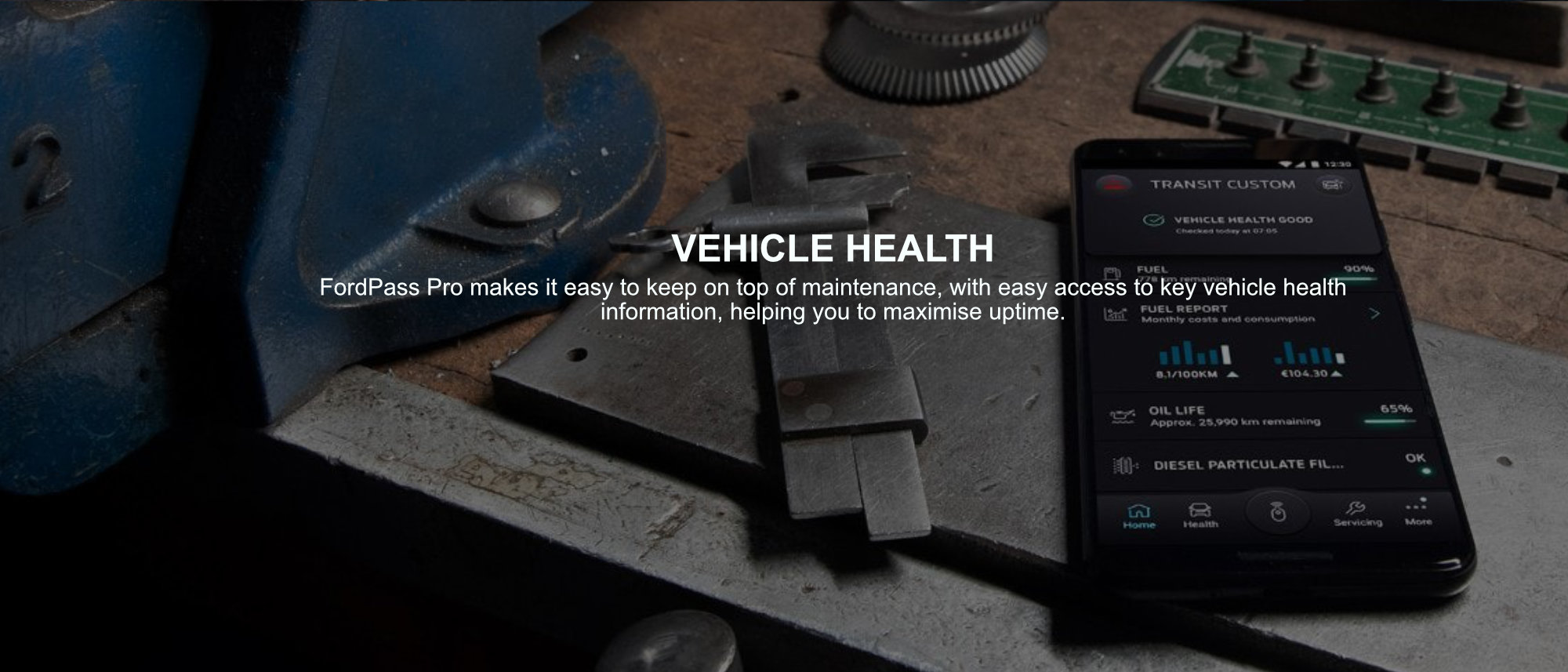 FordPass Pro Vehicle Health