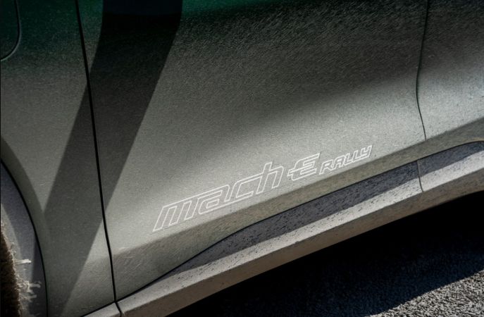 Ford Mustang Mach-E Rally logo