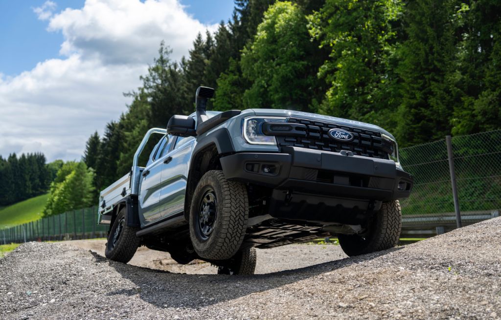 Ranger Super Duty in terrain