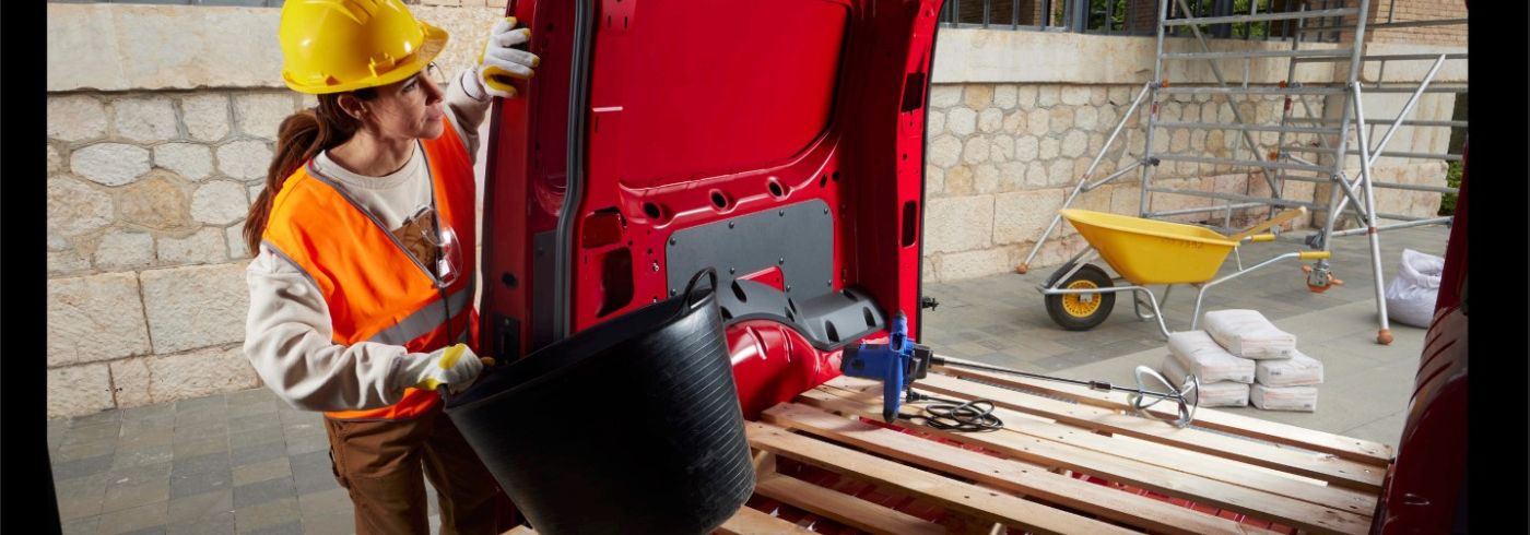 Ford Transit Connect storage space