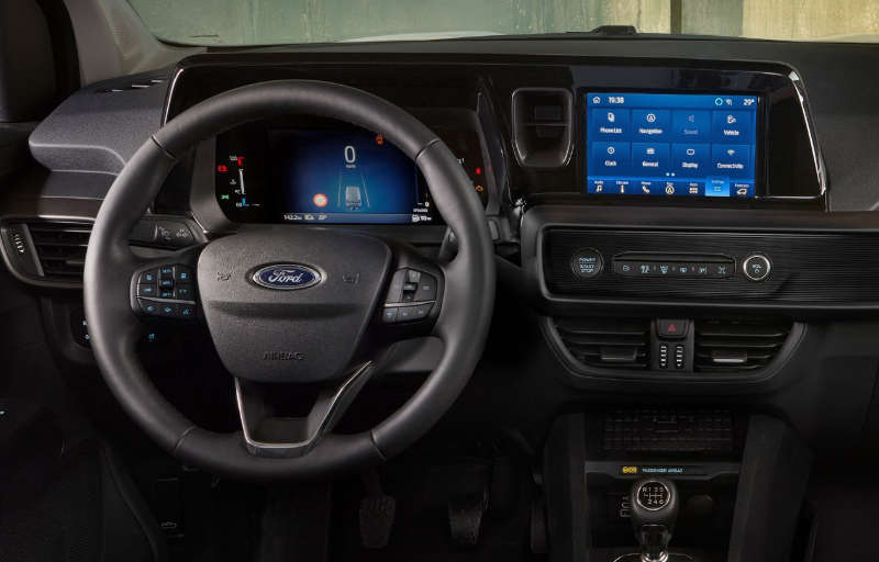 All-New Transit Courier features interior front