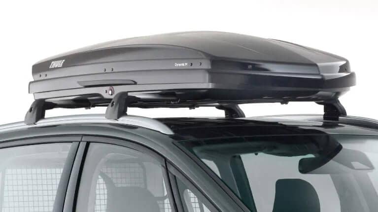 Transportation roof box on Ford