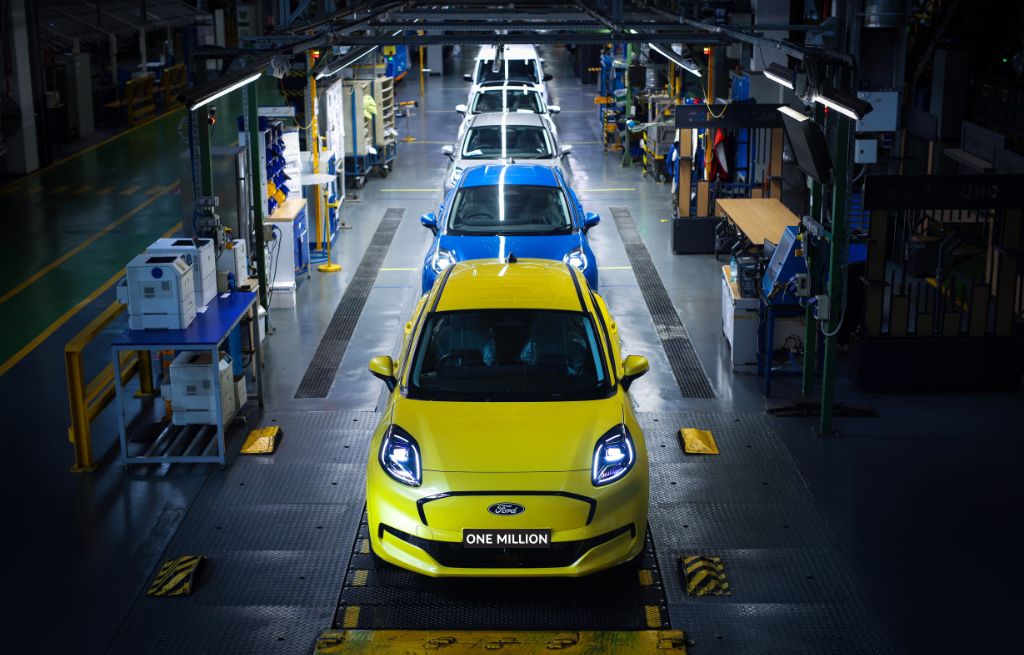 Ford Puma in factory