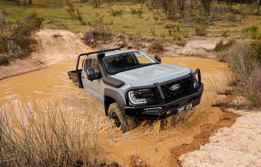 Ranger Super Duty in water