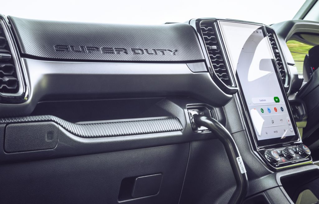 Ranger Super Duty dashboard logo