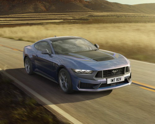 All-New Ford Mustang blue