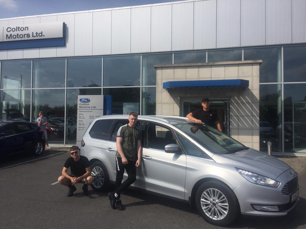 Chasing Abbey with one of Colton Motors Ford C-Max